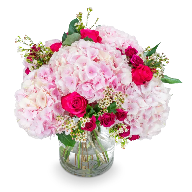 Bouquet with hydrangea